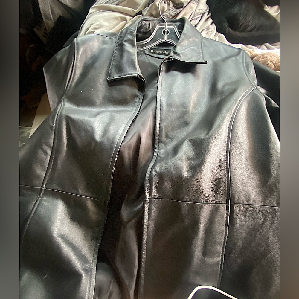 Dunbrooke womens leather jacket
